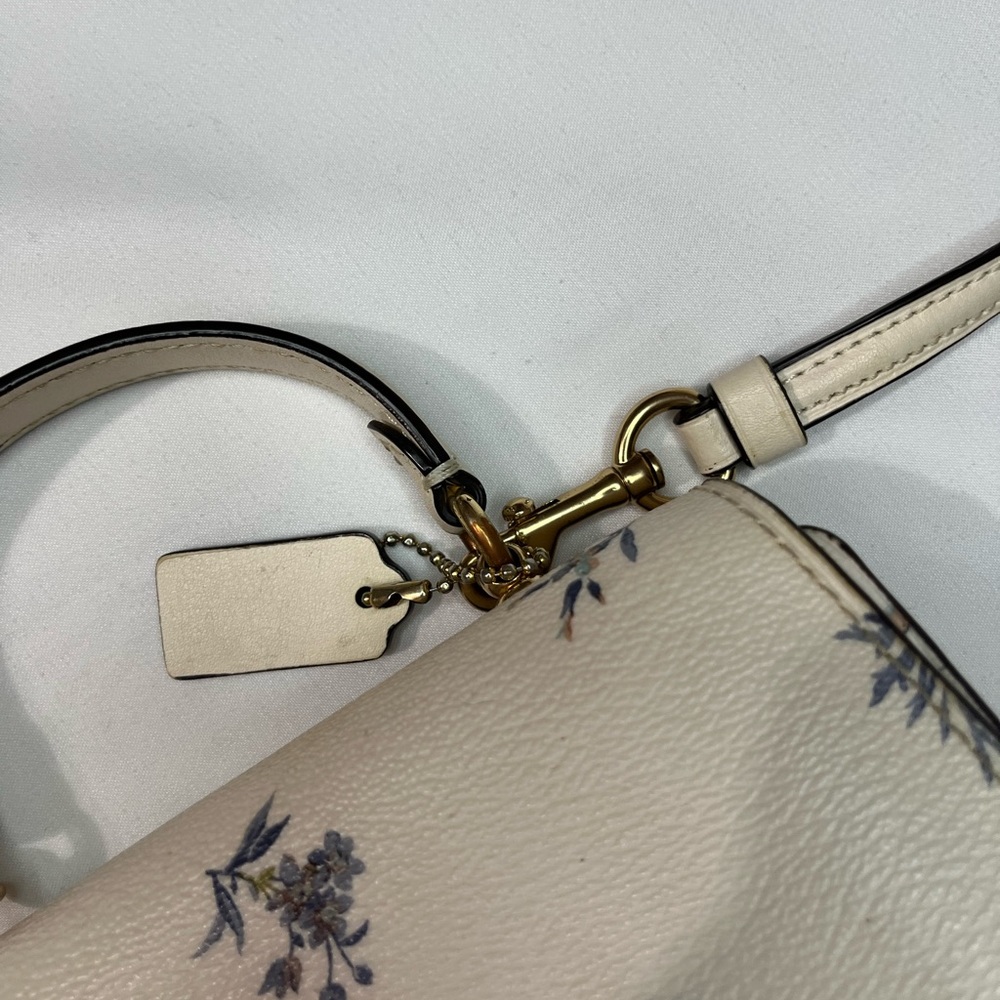 Coach Micro Tilly Top Handle With Dandelion Floral Pr… Gem